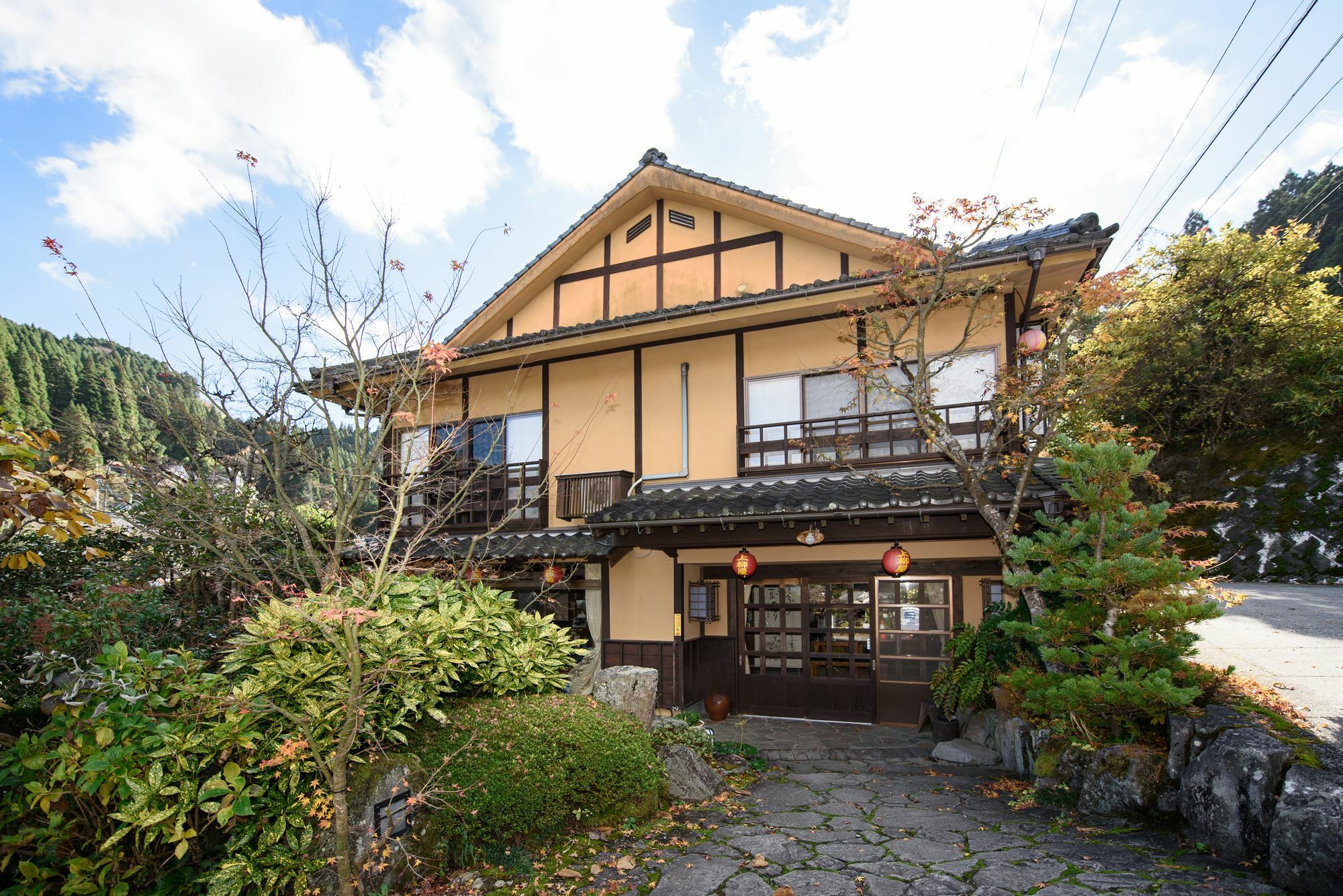 Hotel Yunohira Kamiyanagiya Yufu Exterior foto